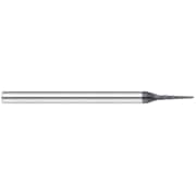HARVEY TOOL Miniature End Mill - Tapered - Square, 0.0900" 27190-C6